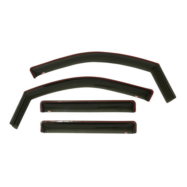 In Channel Wind Deflector 4pc